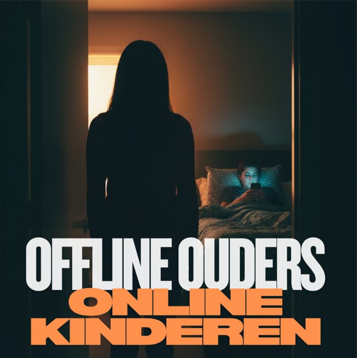Cover van Offline Ouders, Online Kinderen